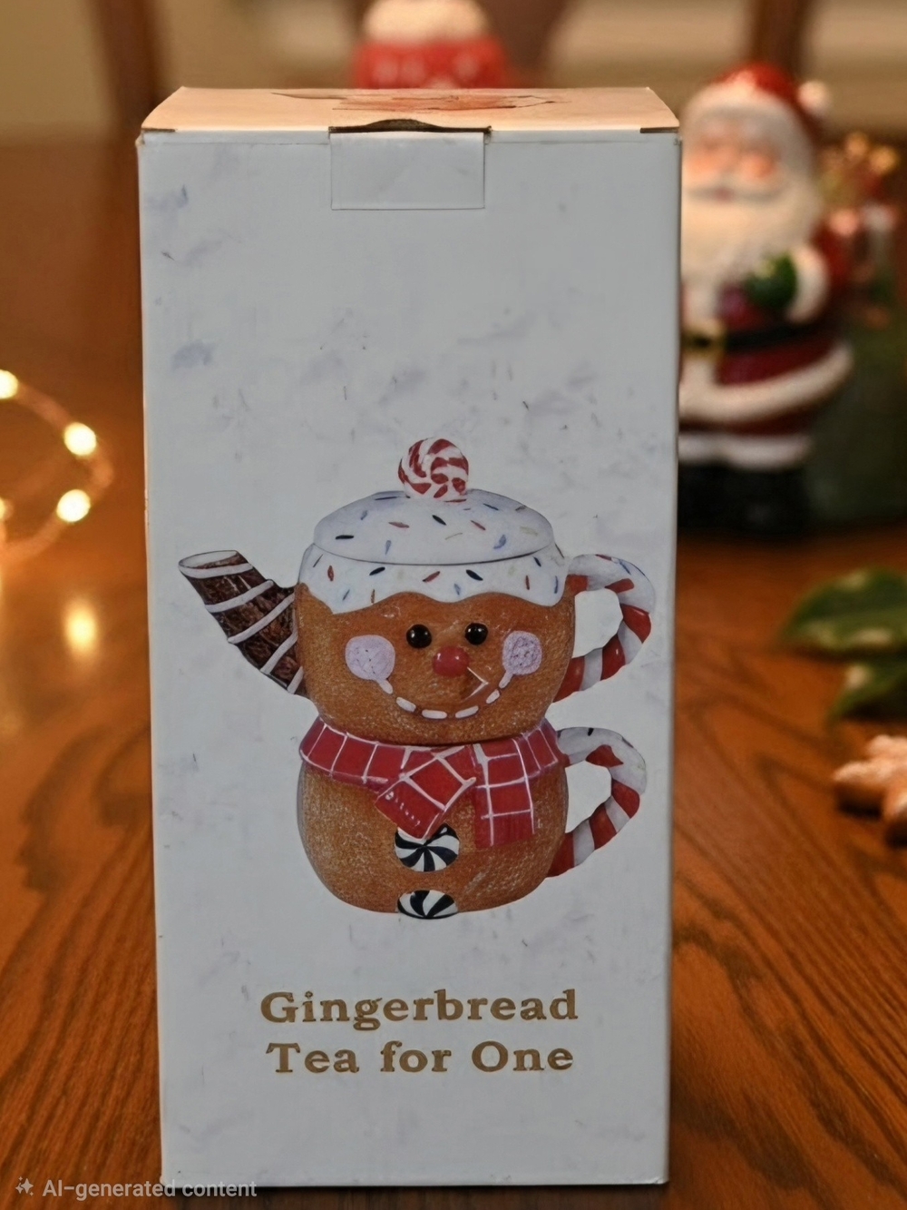 Vintage gingerbread tea for one new
Never been open. 6.5x6.5
